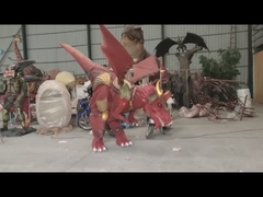 kırmızı sinek ejderha kostümü