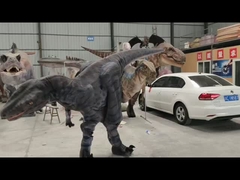 Yetişkin Simülasyonu T-Rex Gerçekçi Animatronik Dinozor Kostümü