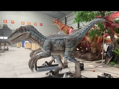 Hayat Boyutu Gerçekçi Animatronik Dinozor Velociraptor Model Tema Parkı Dinozor