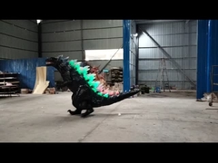 Godzilla Kostümü Gerçekçi Dinozor Kostümü Yetişkinlik 110V 220V