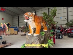 Tema Parkı Gerçekçi Animatronik Yaşam Boyutu Kaplan Özel