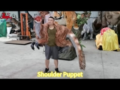 Oyun alanları Dinozor Omuz Kuklesi Çocuklar Yaş Deinonychus Kuklesi